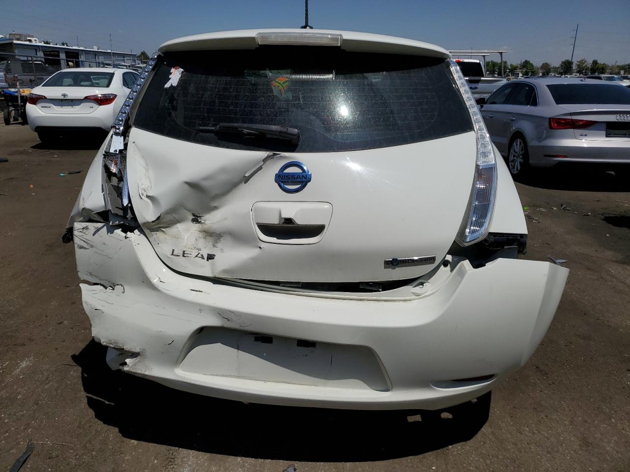 2015 Nissan Leaf S vin: 1N4AZ0CP6FC329589