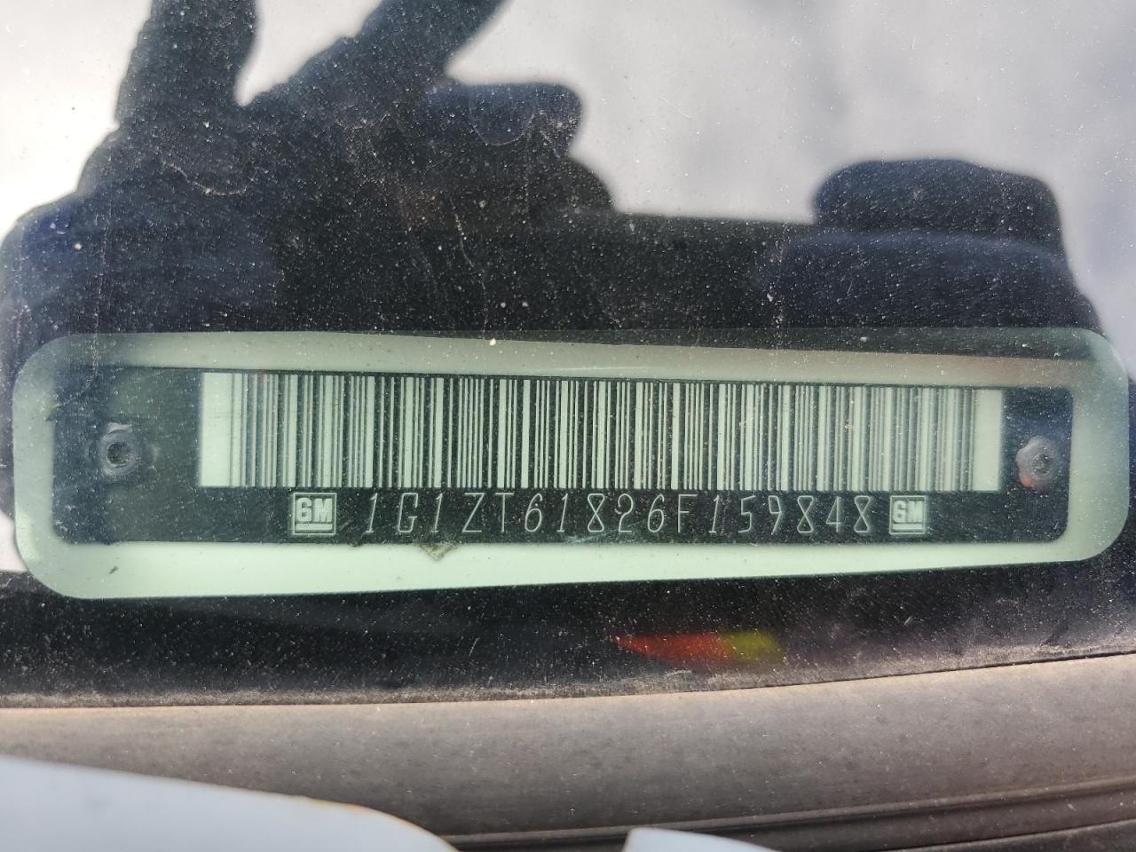 1G1ZT61826F159848 2006 Chevrolet Malibu Maxx Lt