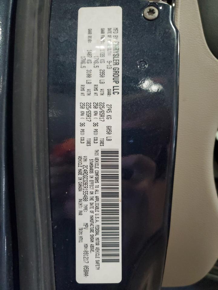 2C4RDGCG9ER155480 2014 Dodge Grand Caravan Sxt
