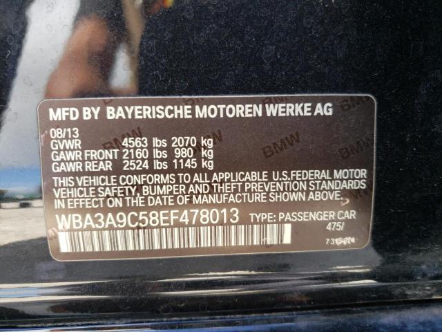 VIN WBA3A9C58EF478013 2014 BMW 3 Series, 335 I no.12