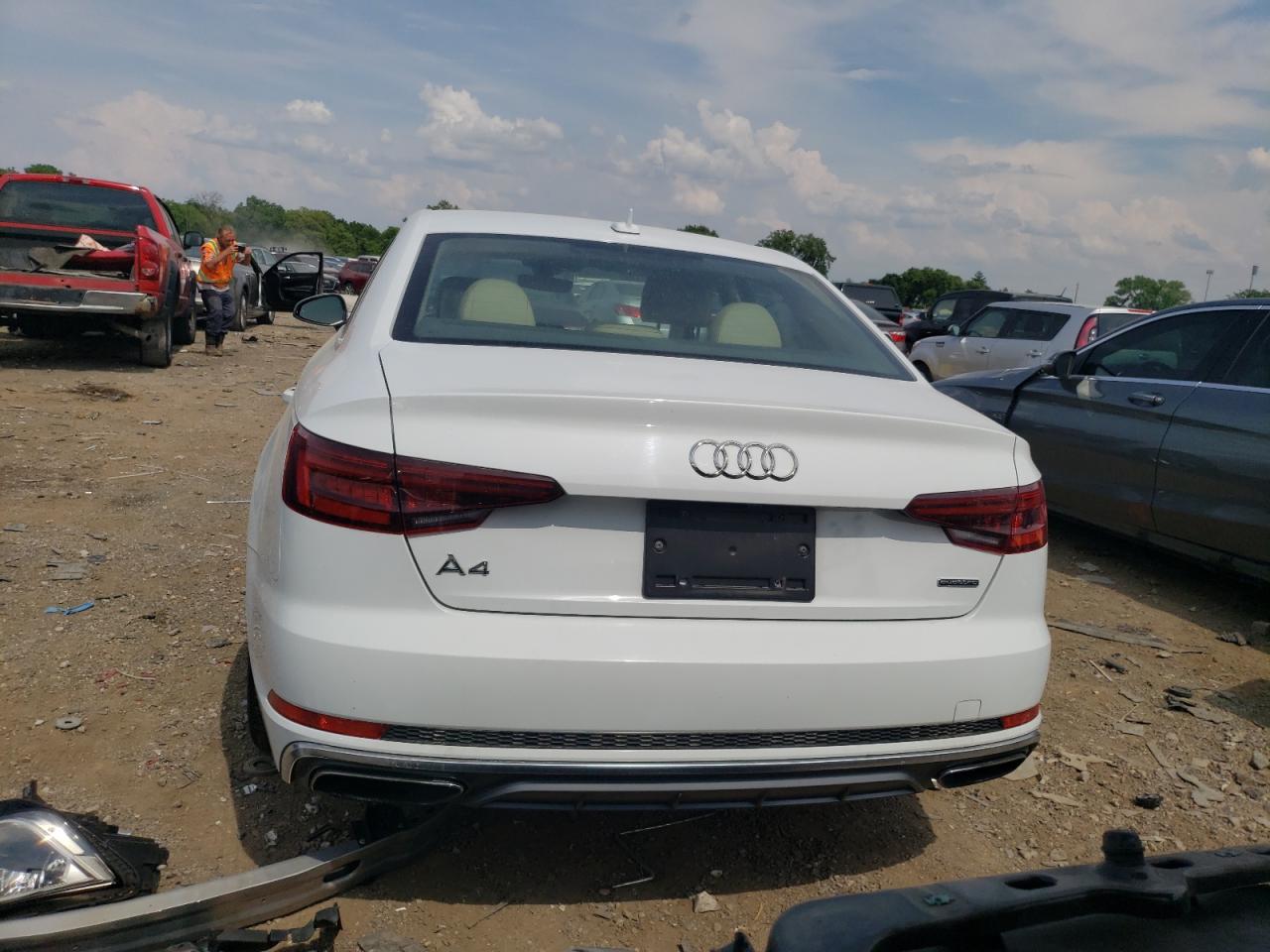 WAUDNAF48KA016542 2019 Audi A4 Premium
