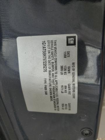 2009 Chevrolet Cobalt Lt VIN: 1G1AT58H797226276 Lot: 60037164