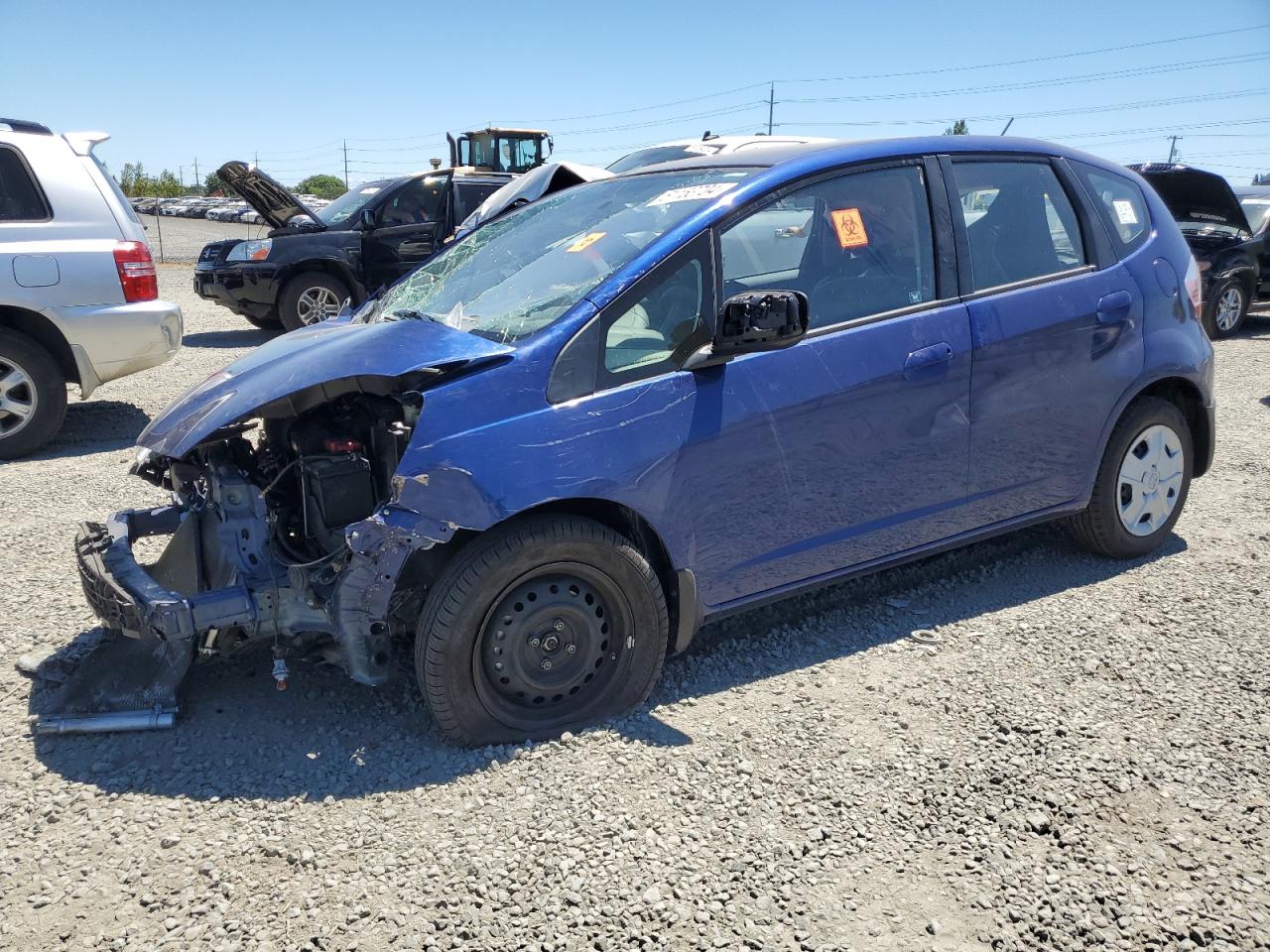 Lot #3005220209 2013 HONDA FIT