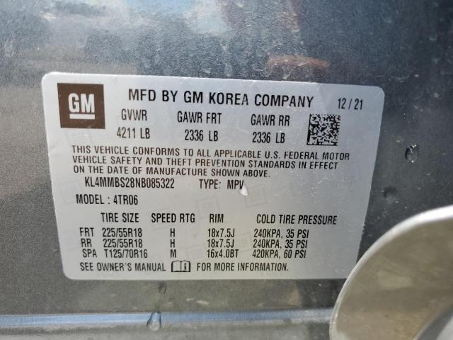 2022 Buick Encore Gx Preferred VIN: KL4MMBS28NB085322 Lot: 60029754