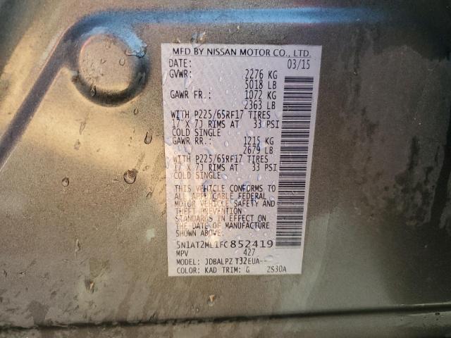 2015 NISSAN ROGUE S - 5N1AT2ML1FC852419