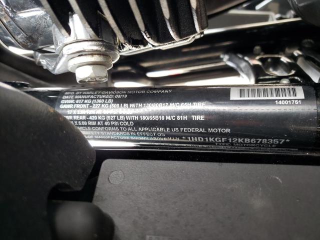 2019 HARLEY-DAVIDSON FLTRU 1HD1KGF12KB678357