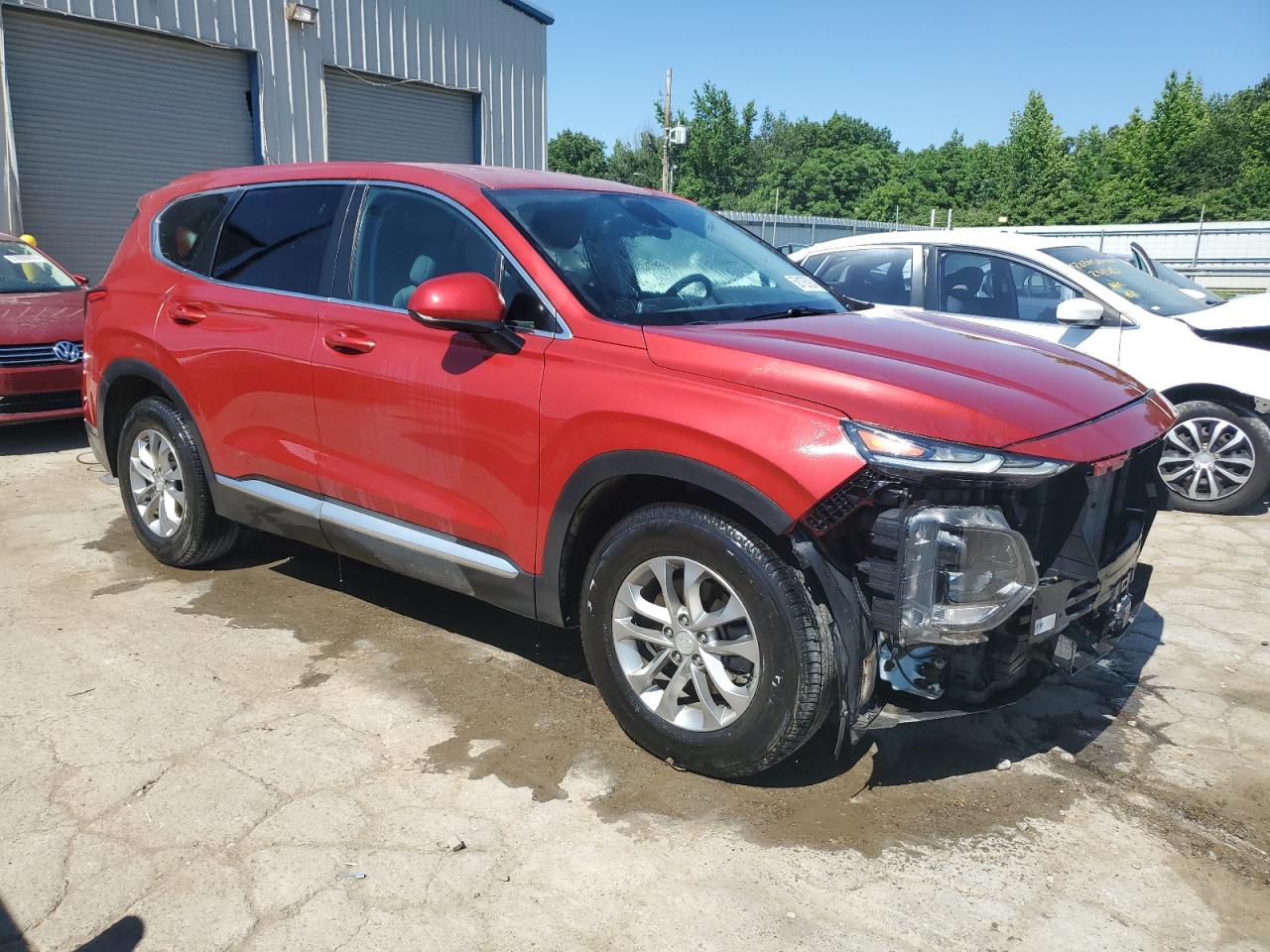 2020 Hyundai Santa Fe Se vin: 5NMS23AD4LH148999