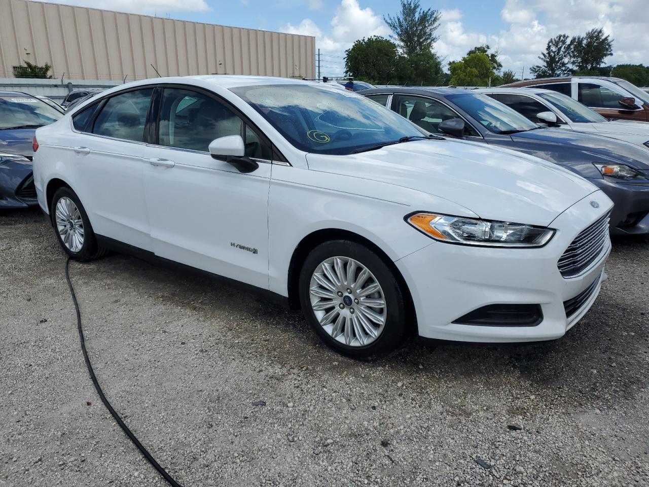 3FA6P0UUXGR155206 2016 Ford Fusion S Hybrid