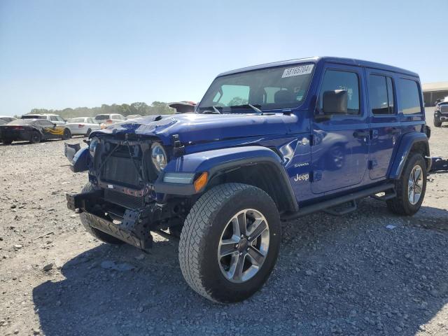 2020 Jeep Wrangler Unlimited Sahara VIN: 1C4HJXEG4LW287424 Lot: 58165704