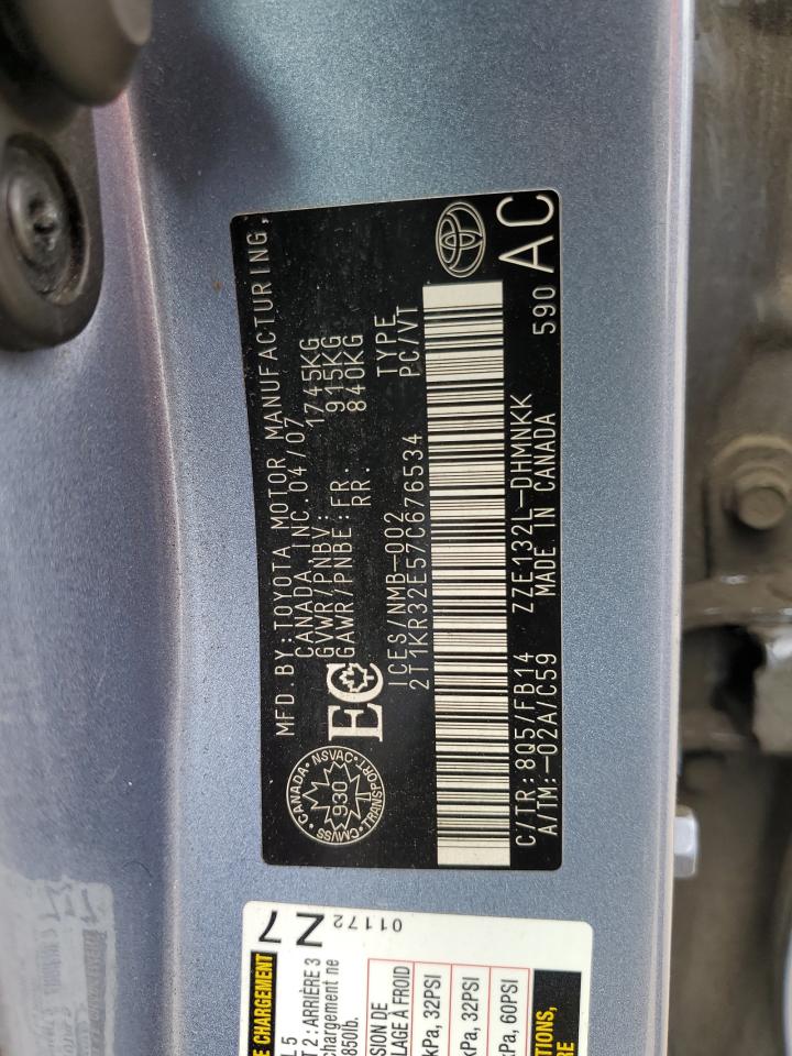 2T1KR32E57C676534 2007 Toyota Corolla Matrix Xr