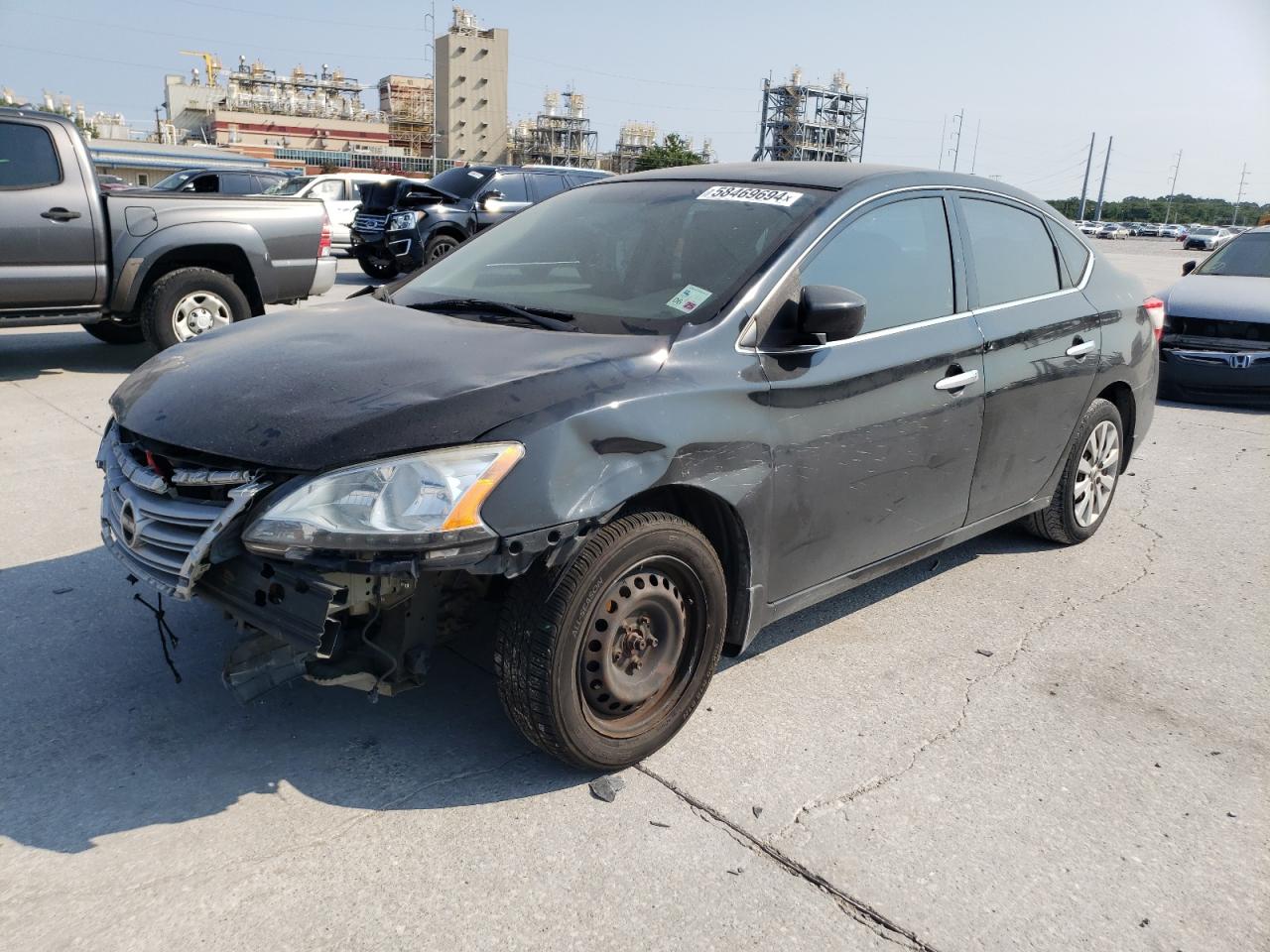 2014 Nissan Sentra S vin: 3N1AB7AP5EL692207