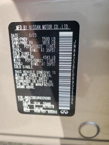 2024 INFINITI QX80 SENSO JN8AZ2BE0R9325095