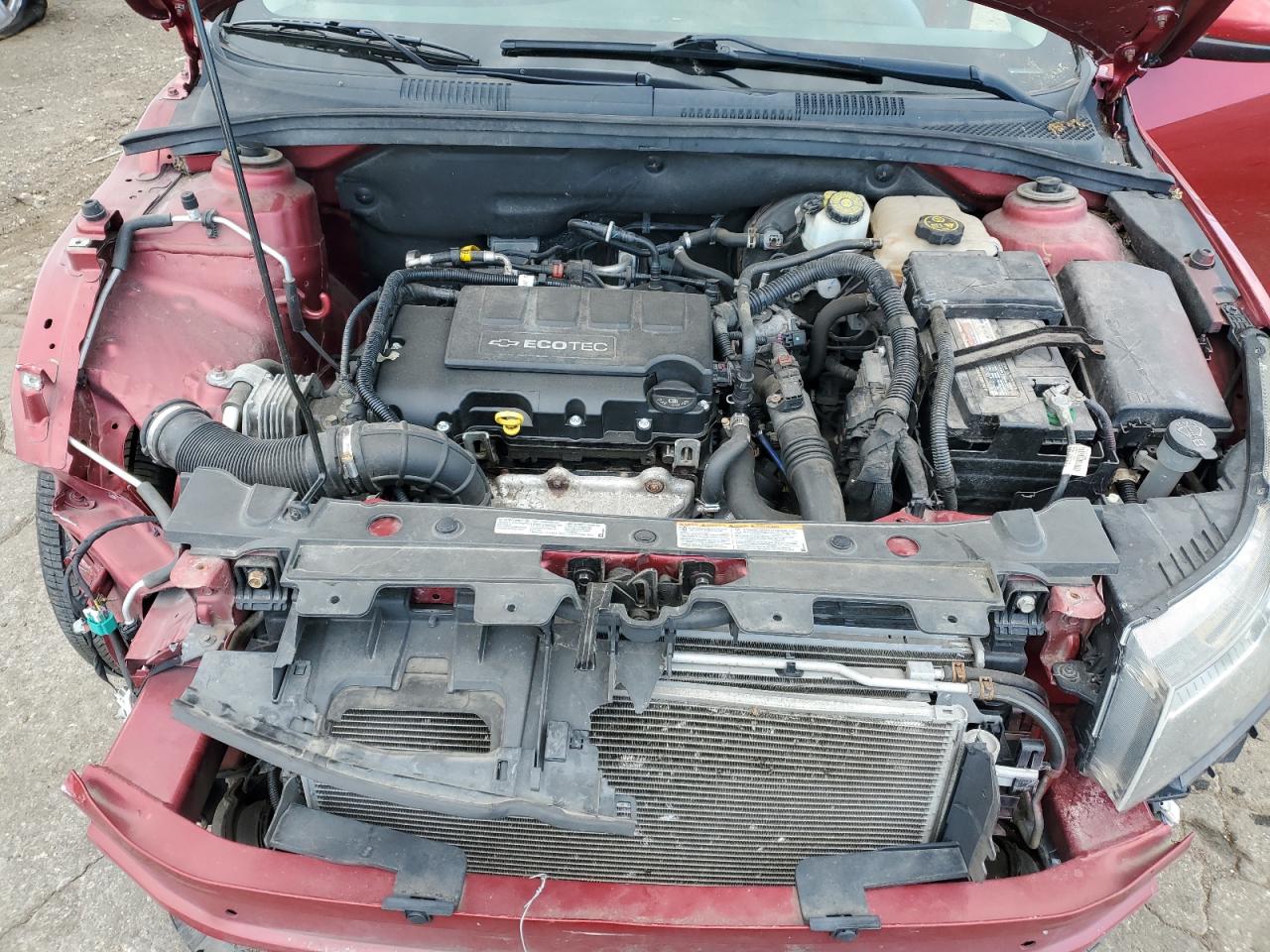 1G1PC5SB0E7206217 2014 Chevrolet Cruze Lt