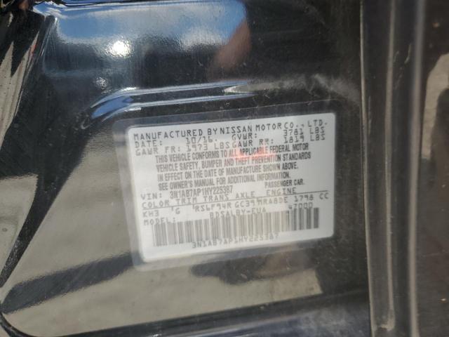 2017 Nissan Sentra S VIN: 3N1AB7AP1HY225387 Lot: 59567594