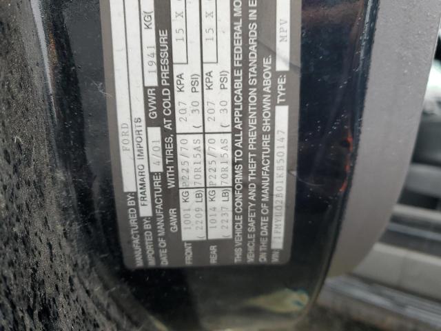 2001 Ford Escape Xls VIN: 1FMYU02B01KB50147 Lot: 59186294