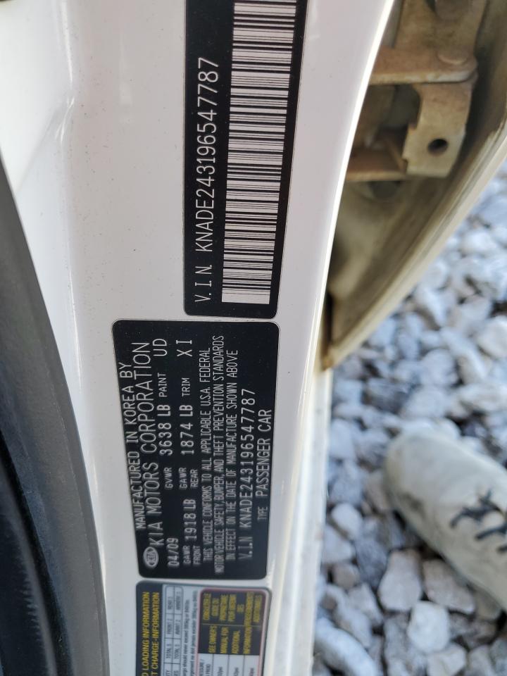 KNADE243196547787 2009 Kia Rio 5 Sx