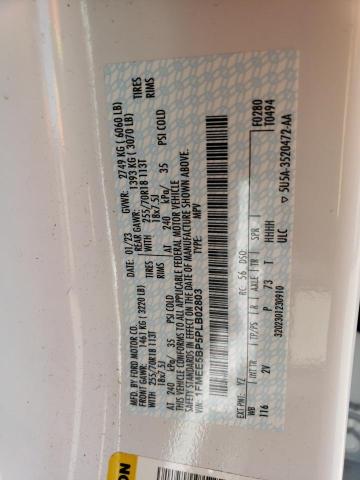 2023 Ford Bronco Base VIN: 1FMEE5BP5PLB02803 Lot: 59099954