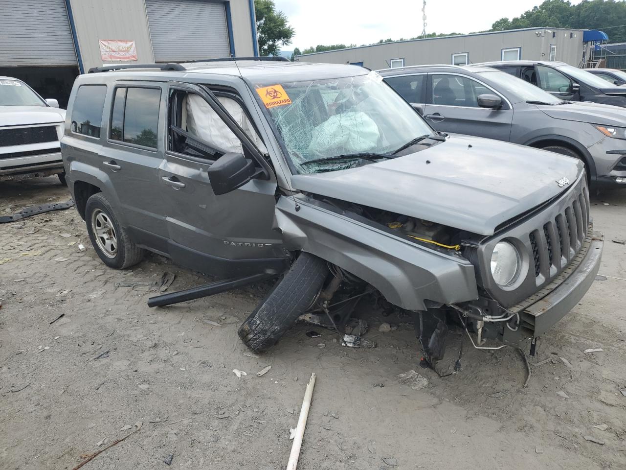 2014 Jeep Patriot Sport vin: 1C4NJRBBXED592416