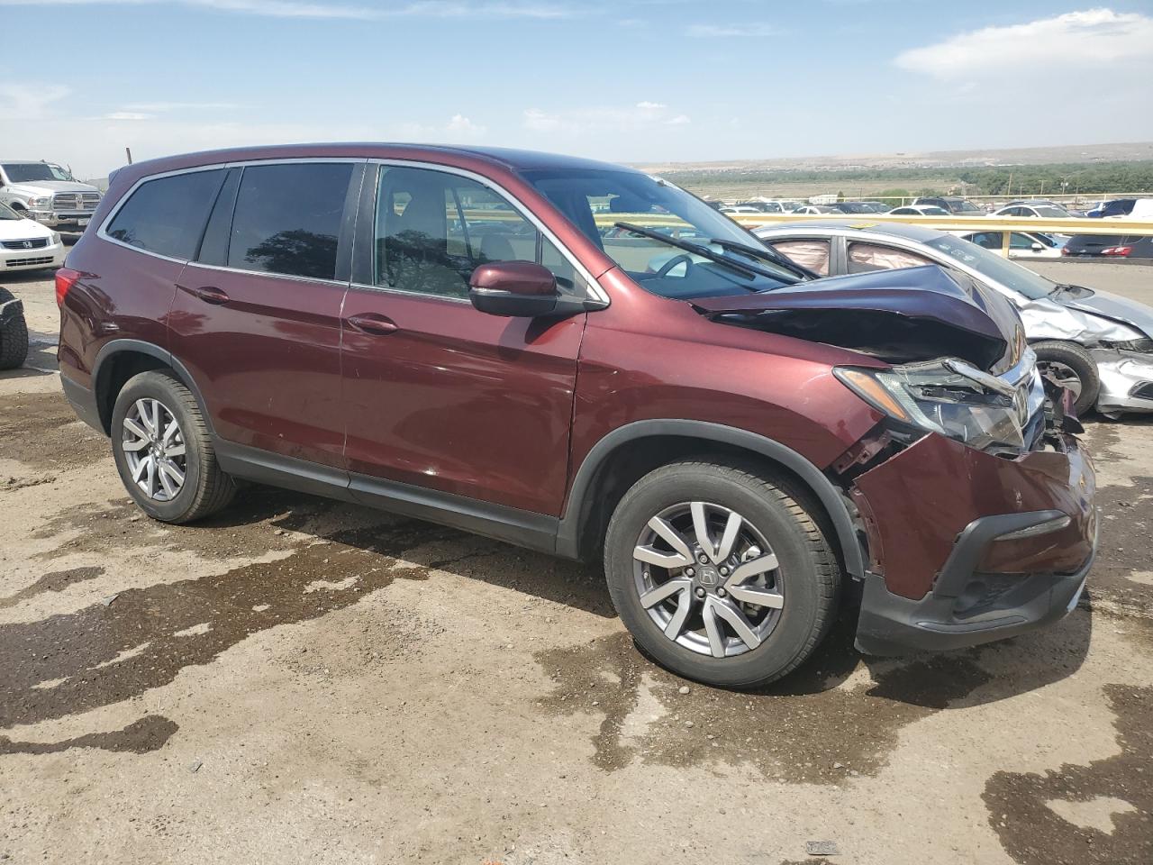 2020 Honda Pilot Ex vin: 5FNYF5H3XLB005564