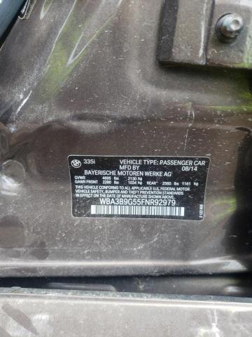 2015 BMW 335 XI - WBA3B9G55FNR92979