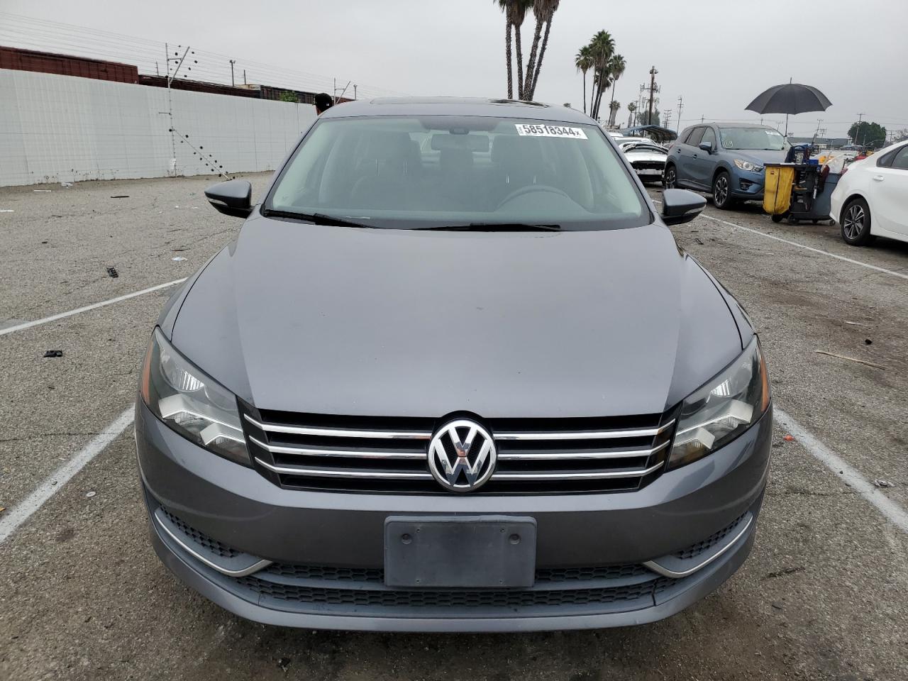 2012 Volkswagen Passat Se vin: 1VWBP7A34CC028793