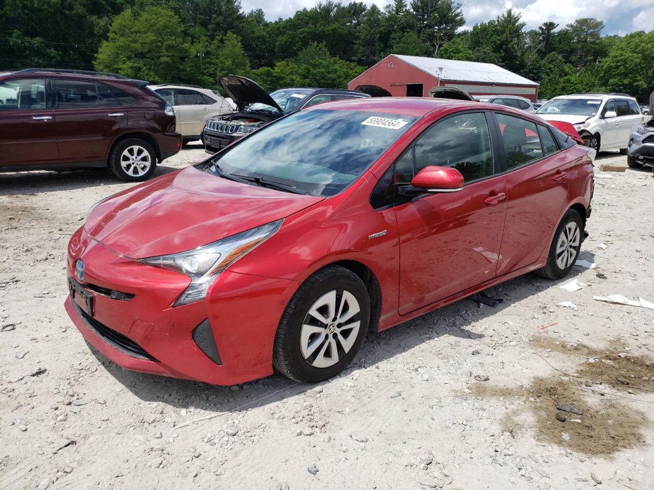 JTDKBRFU8H3568105 2017 Toyota Prius