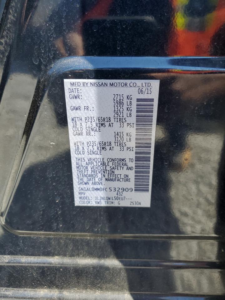 5N1AL0MM0FC532909 2015 Infiniti Qx60