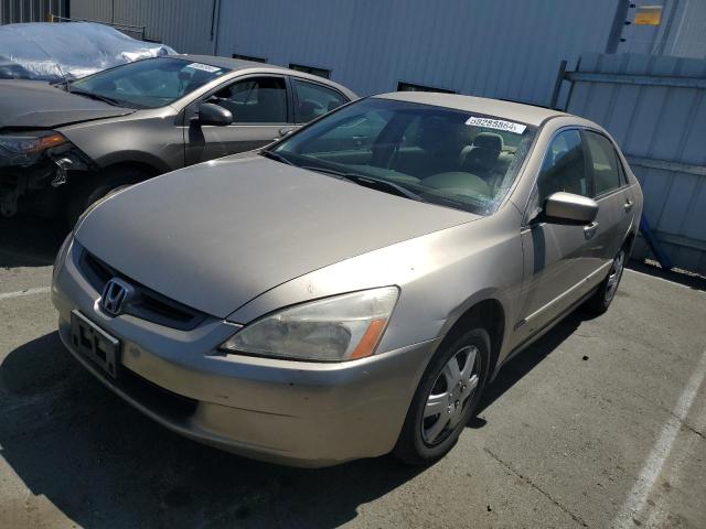 HONDA ACCORD LX 2005 tan sedan 4d gas JHMCM56435C007201 photo #1