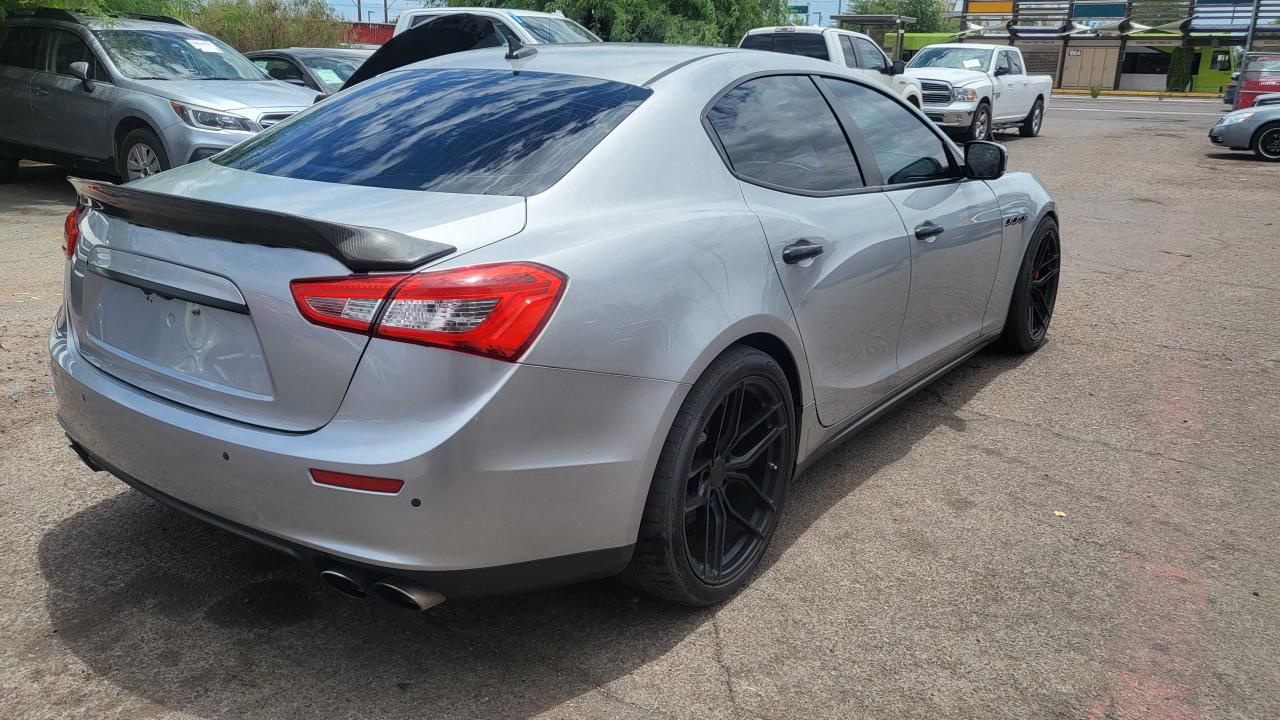 2014 Maserati Ghibli S vin: ZAM57RTA9E1091681