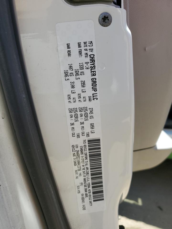 2A4RR5D1XAR413736 2010 Chrysler Town & Country Touring