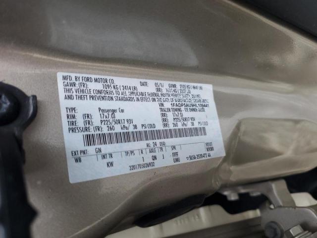 2017 Ford C-Max Se VIN: 1FADP5AU9HL109441 Lot: 60902094