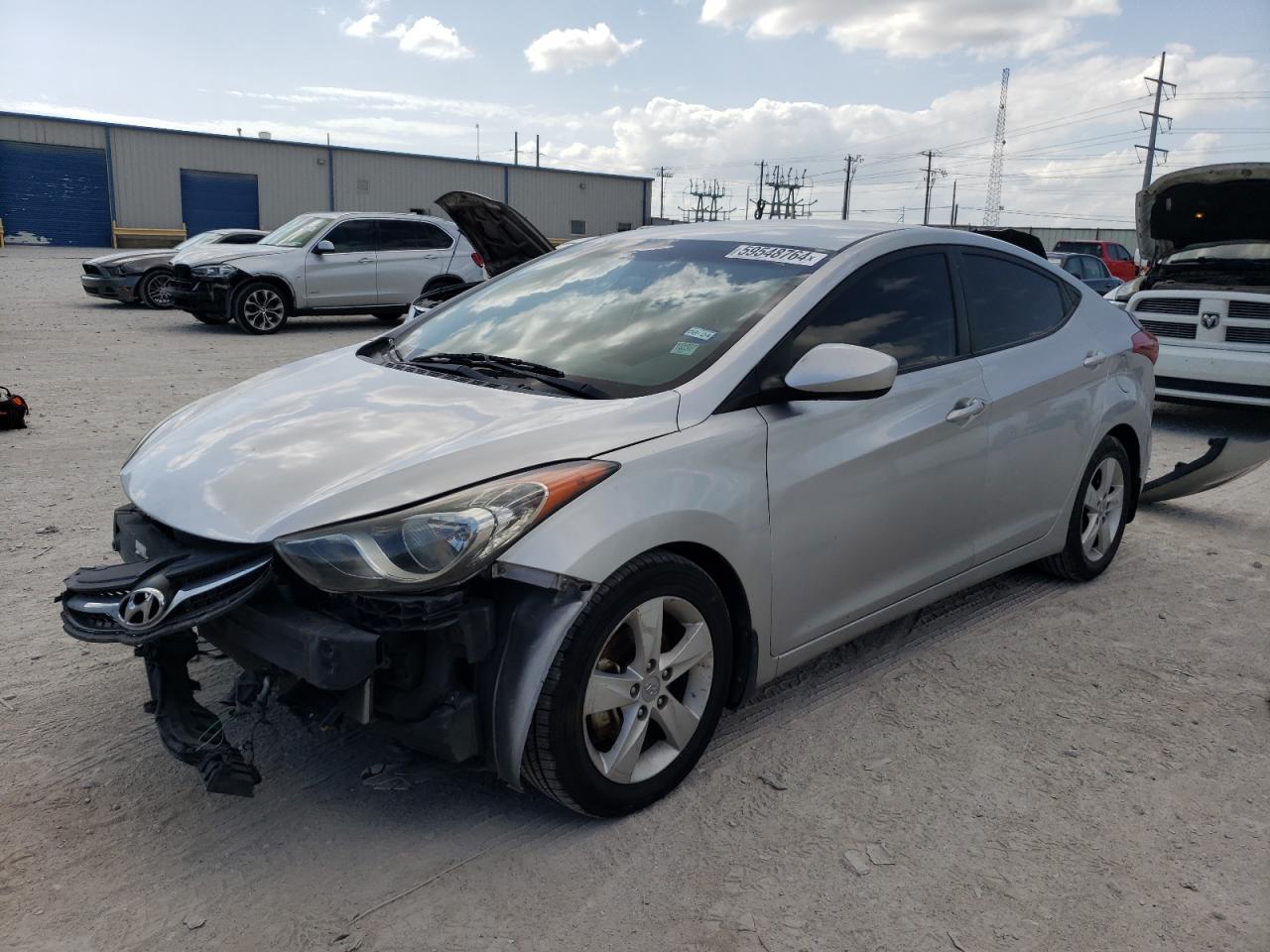 2013 Hyundai Elantra Gls vin: 5NPDH4AE4DH432210