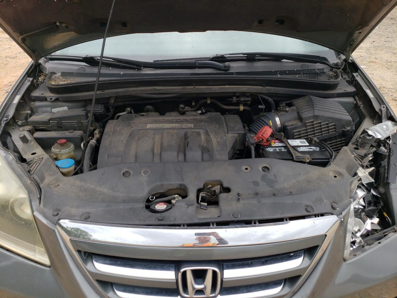 5FNRL38787B076272 2007 Honda Odyssey Exl