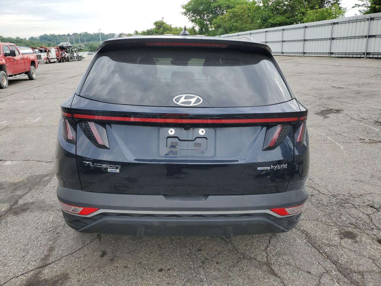 KM8JBCA12NU030720 2022 Hyundai Tucson Blue