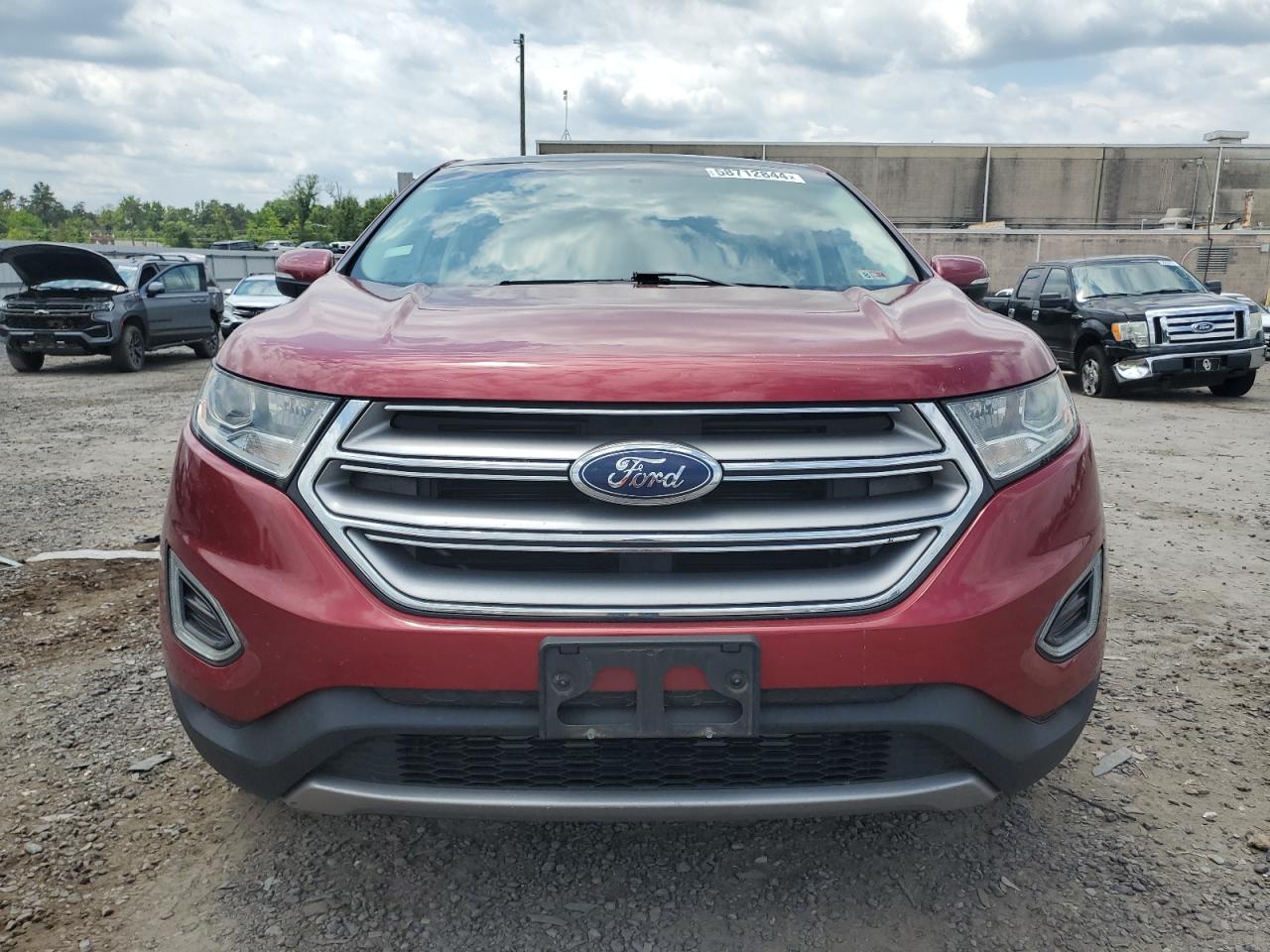 2017 Ford Edge Titanium vin: 2FMPK3K9XHBB02174