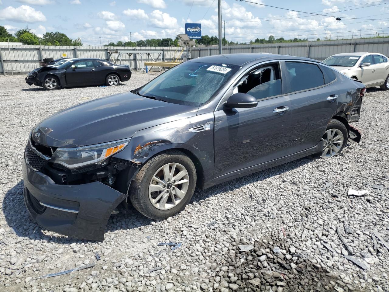 2017 Kia Optima Lx vin: KNAGT4L30H5170535