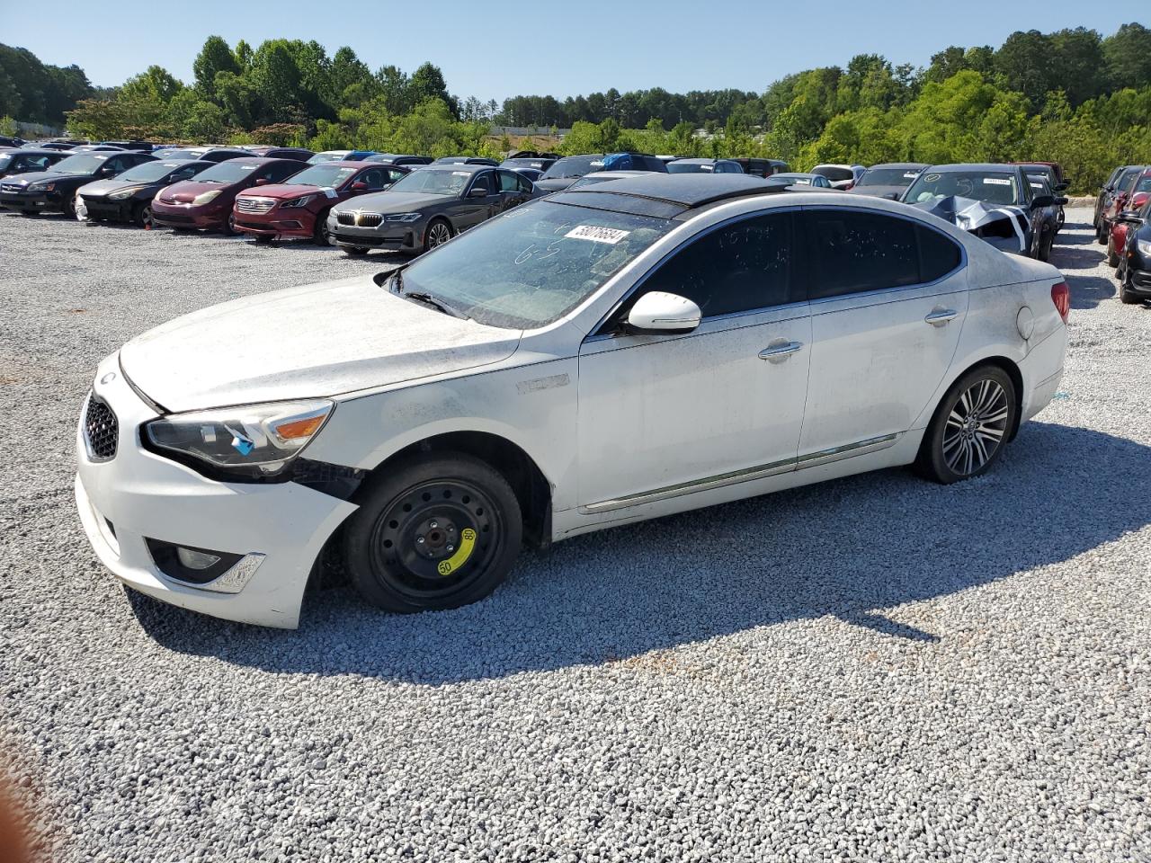 2014 Kia Cadenza Premium vin: KNALN4D72E5149594