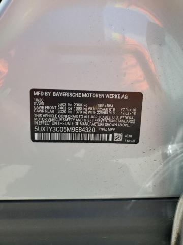2021 BMW X3 Sdrive30I VIN: 5UXTY3C05M9E84320 Lot: 58065324