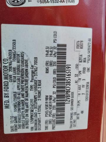 2011 Ford Mustang Gt VIN: 1ZVBP8CF3B5165191 Lot: 58162224