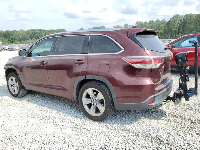 Vin: 5tdykrfh1gs170535, lot: 57901014, toyota highlander limited 20162