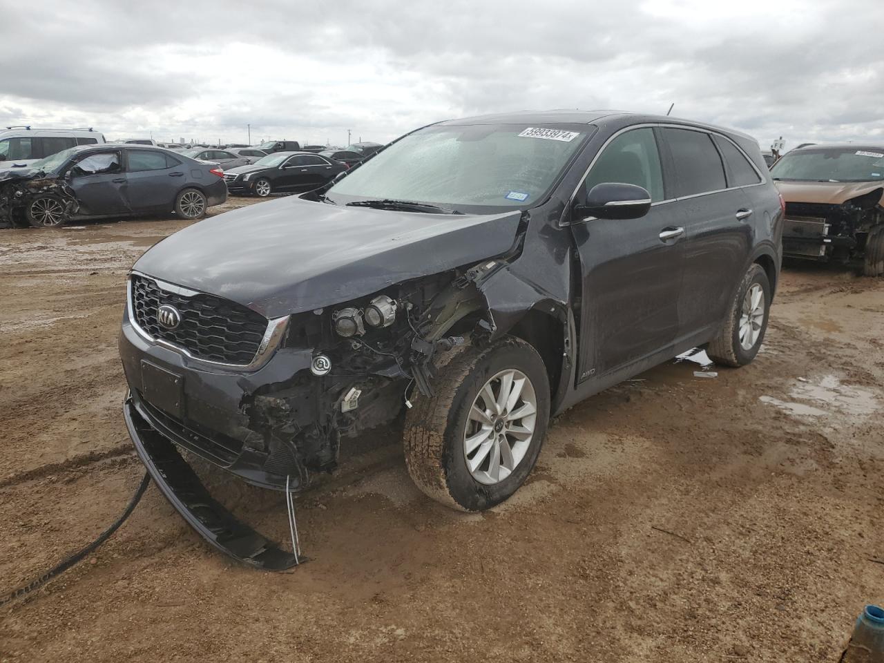 2019 Kia Sorento Lx vin: 5XYPGDA50KG482896