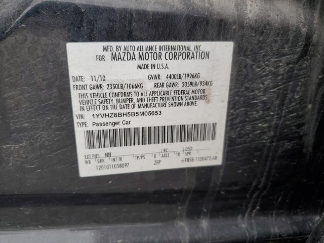 2011 Mazda 6 I VIN: 1YVHZ8BH5B5M05653 Lot: 60728694