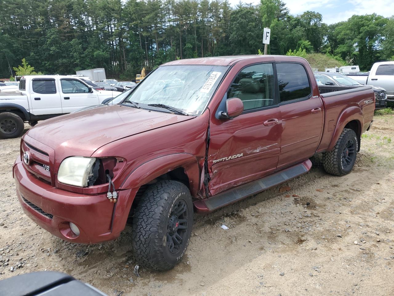 5TBDT48104S438591 2004 Toyota Tundra Double Cab Limited