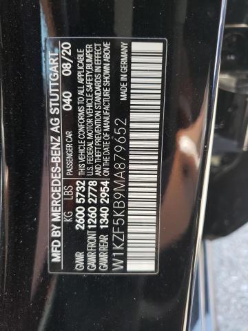 2021 Mercedes-Benz E 450 4Matic VIN: W1KZF5KB9MA879652 Lot: 61122834