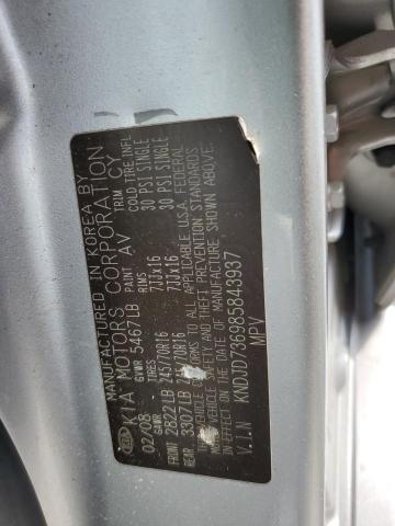 2008 Kia Sorento Ex VIN: KNDJD736985843937 Lot: 59028614