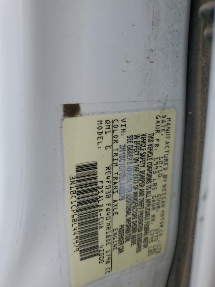 3N1BC1CP6BL449979 2011 Nissan Versa S