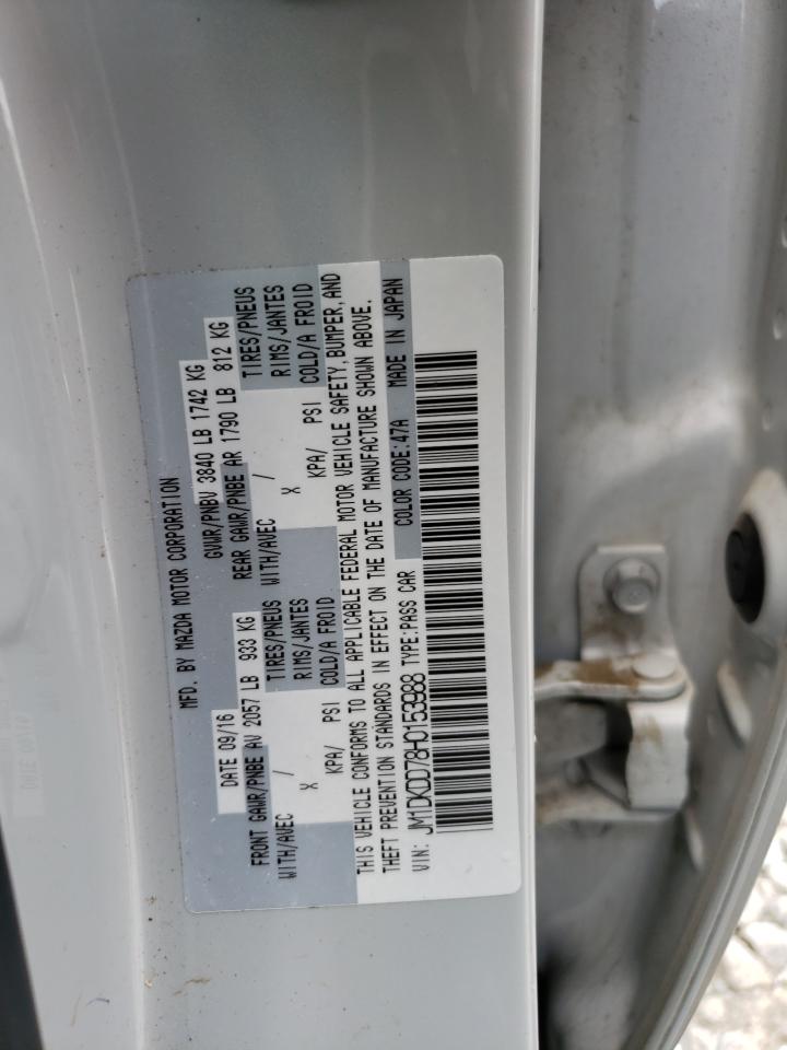 JM1DKDD78H0153988 2017 Mazda Cx-3 Grand Touring