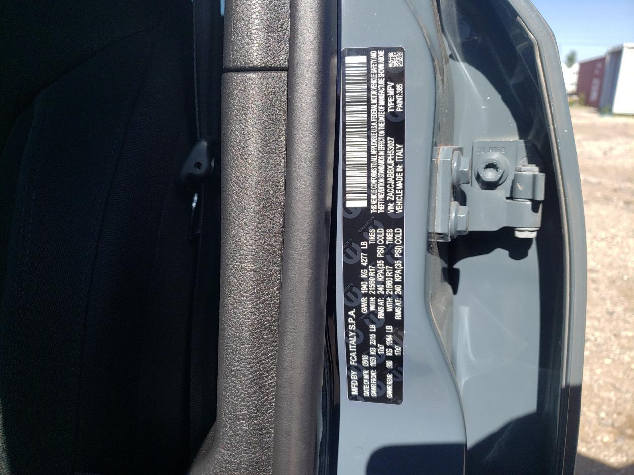 ZACCJABBXJPH53027 2018 Jeep Renegade Latitude