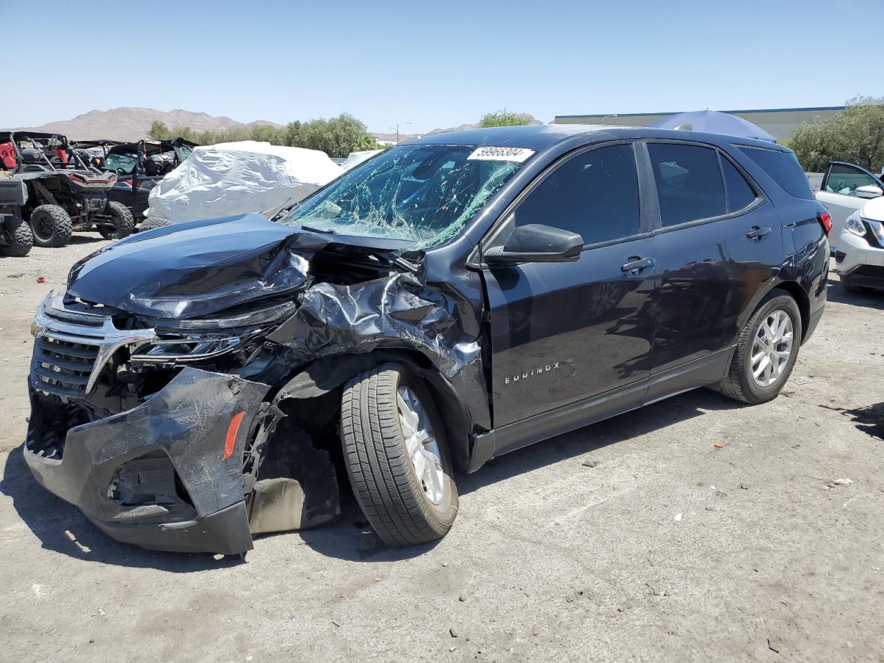 2022 Chevrolet Equinox Ls vin: 3GNAXHEV3NS157841