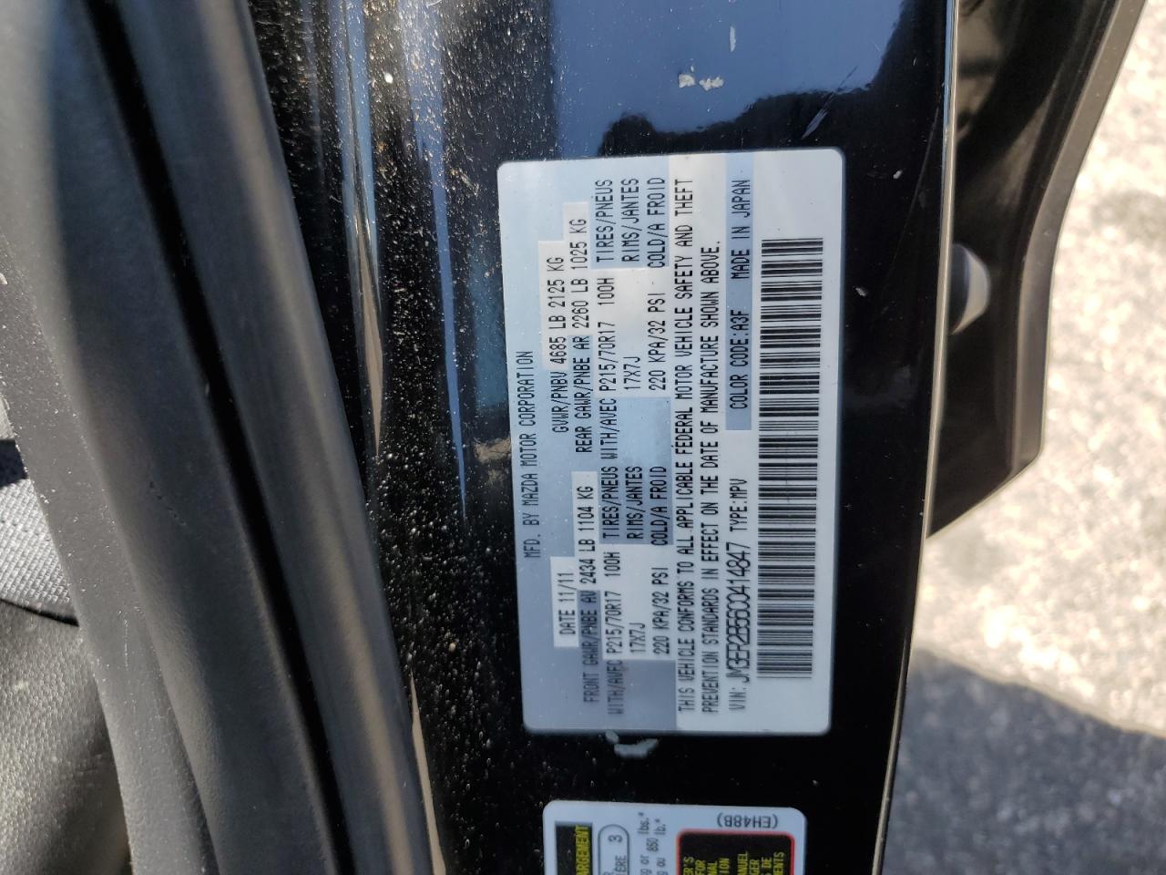 JM3ER2B56C0414847 2012 Mazda Cx-7